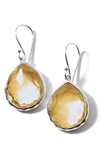 Ippolita Rock Candy Citrine Drop Earrings In Honey Citrine