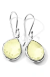 Ippolita Rock Candy Citrine Drop Earrings In Lemon Citrine