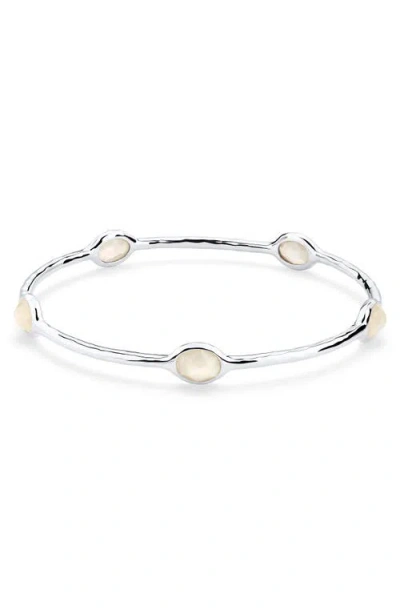 Ippolita Rock Candy Citrine Station Bangle In Mother Of Pearl