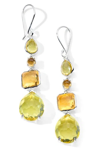 Ippolita Rock Candy Drop Earrings In Silver