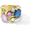 Ippolita 18k Gold Rock Candy Gelato 6-stone Cluster Ring In Alpine In Gold Multi