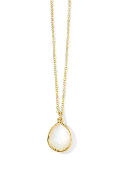 IPPOLITA IPPOLITA ROCK CANDY MINI TEARDROP PENDANT NECKLACE
