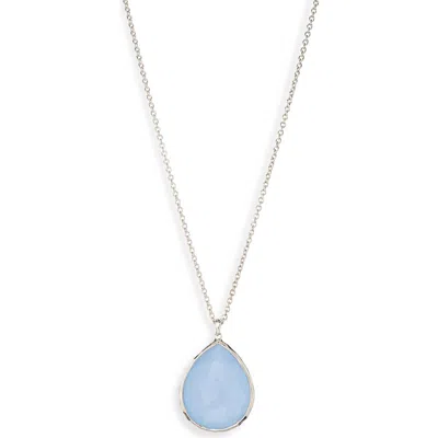 Ippolita Rock Candy® Mini Teardrop Pendant Necklace In Blue