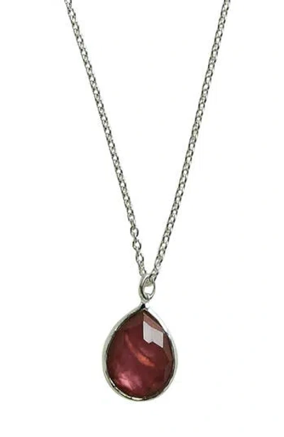 Ippolita Rock Candy® Mini Teardrop Pendant Necklace In Orange