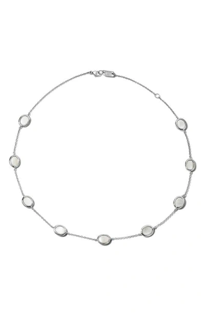 IPPOLITA IPPOLITA ROCK CANDY MOTHER-OF-PEARL STATION NECKLACE