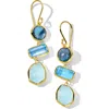 Ippolita Rock Candy Stone Drop Earrings In Gold