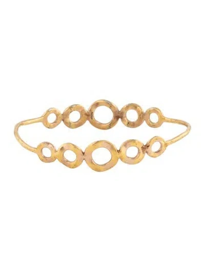 Pre-owned Ippolita Rosé Bangle Bracelet, 7.25" In Multicolor