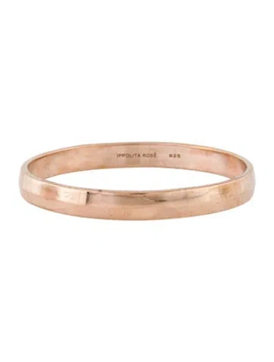 Pre-owned Ippolita Rosé Bangle Bracelet, 7.75" In Multicolor