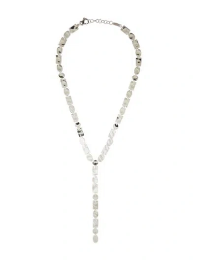 Pre-owned Ippolita Senso Disc Y-necklace, 18.75" In Multicolor