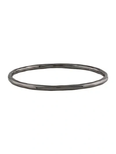 Pre-owned Ippolita Squiggle Bangle, 8" In Multi