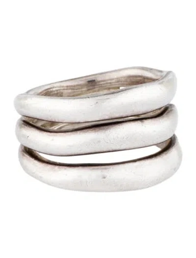 Pre-owned Ippolita Squiggle Ring In Multi