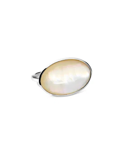 Ippolita Sterling Silver 925 Polished Rock Candy Large Oval Stone Cabochon Ring