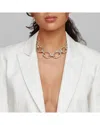 Ippolita Sterling Silver Bastille Chain Necklace In Silver