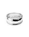 Ippolita 925 Classico Goddess Thin Hammered Ring In Silver