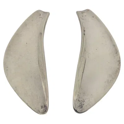 Pre-owned Ippolita Sterling Silver Modernist Boomerang Earrings #22840 In Multi