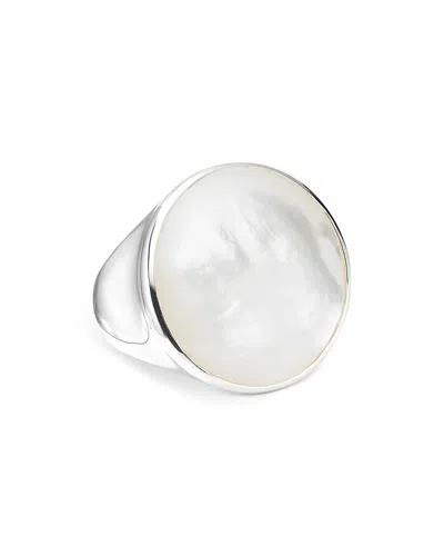Ippolita Women's Rock Candy Luce Sterling Silver & Mother-of-pearl Cabochon Sculptured Round Ring