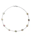 Ippolita Women's Confetti Sterling Silver & Brown Shell Short Station Necklace In Silver