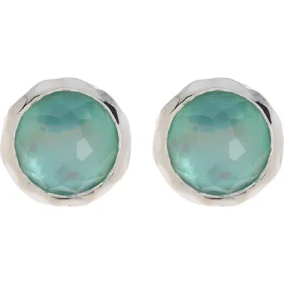 Ippolita Sterling Silver Rock Candy Stud Earrings In Multi