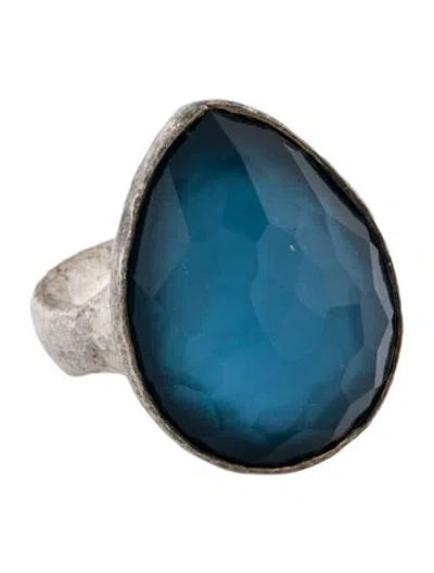 Pre-owned Ippolita Teardrop Cocktail Ring In Multi
