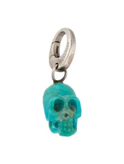 Pre-owned Ippolita Turquoise Skull Charm In Multicolor