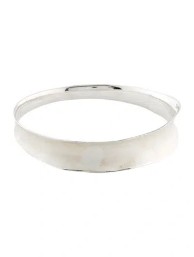 Pre-owned Ippolita Venezia Links Wide Bangle Bracelet, 8" In Multi