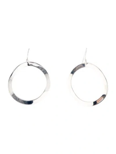 Pre-owned Ippolita Wavy Circle Drop Earrings In Multi