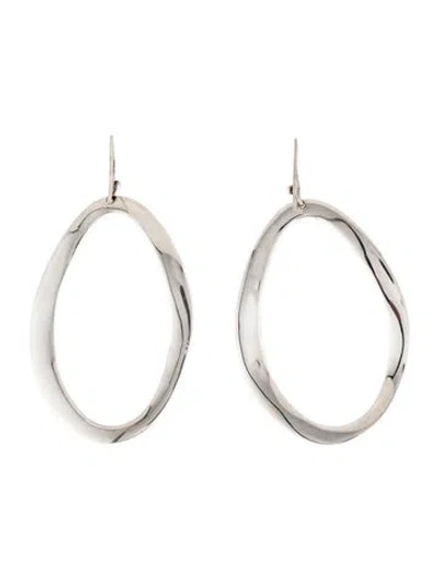 Pre-owned Ippolita Wavy Oval Drop Earrings In Multi