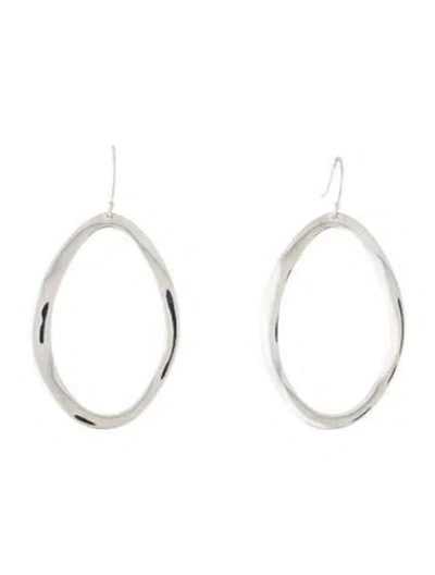 Pre-owned Ippolita Wavy Oval Drop Earrings In Multi