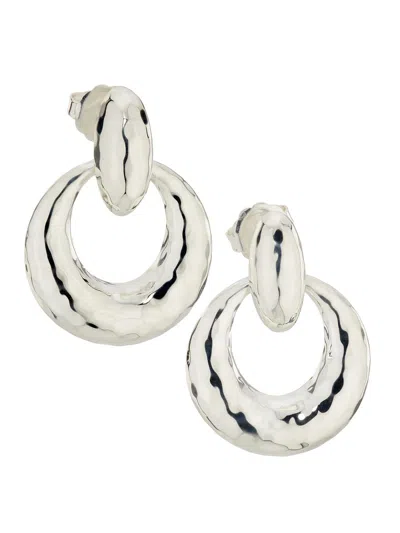 Ippolita Women's Classico Doorknocker Sterling Silver Earrings In Pattern