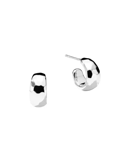Ippolita Women's Classico Sterling Silver Huggie Earrings In Metallic