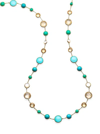 Ippolita Women's Lollipop Fronda Lollitini 18k Yellow Gold & Multi-stone Long Necklace