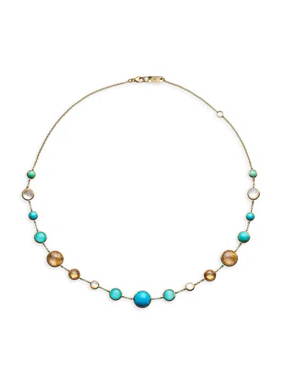 Ippolita Women's Lollipop Fronda Lollitini 18k Yellow Gold & Multi-stone Short Necklace