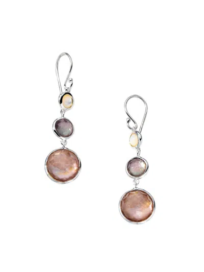 Ippolita Women's Lollipop Lollitini 3-stone Calabria Sterling Silver & Multi-stone Drop Earrings