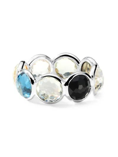 Ippolita Women's Lollipop Sterling Silver & Multi-gemstone Eternity Band In Antico