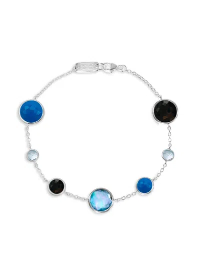 Ippolita Women's Lollipop Sterling Silver & Multi-stone Bracelet In Blue