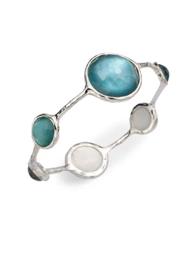 Ippolita Women's Mother-of-pearl, Clear Quartz & Sterling Silver Bracelet/denim