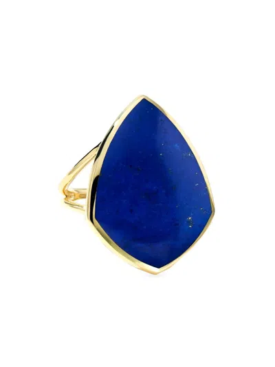 Ippolita Women's Polished Rock Candy 18k Yellow Gold & Gemstone Ring In Lapis
