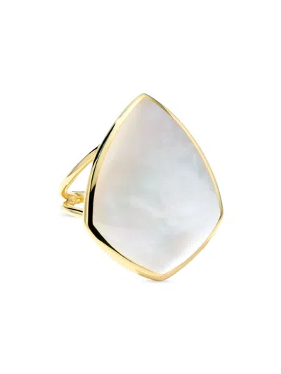 Ippolita 18kt Yellow Gold Polished Rock Candy Mother-of-pearl Ring