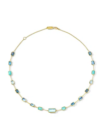 Ippolita Women's Rock Candy Gelato 18k Yellow Gold & Multi-gemstone Necklace In Water Fall