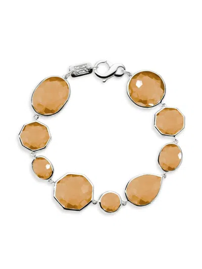 Ippolita Women's Rock Candy Large Stone Sterling Silver & Cognac Citrine Bracelet In Gold