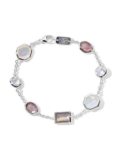 Ippolita Women's Rock Candy Mixed-cut Sterling Silver & Multi-stone Station Bracelet