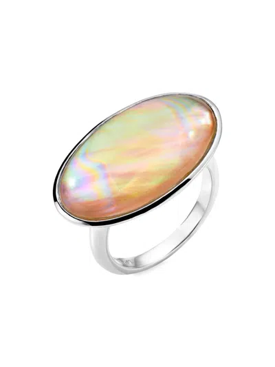 Ippolita Women's Rock Candy Ondine Sterling Silver & Multi-stone Ring In Brown Shell