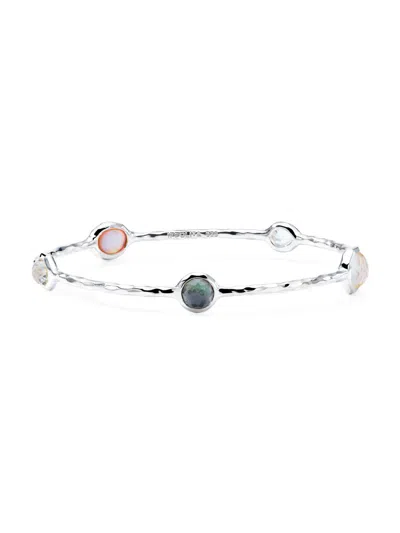 Ippolita Women's Rock Candy Sterling Silver & Gemstone Bangle In Sand