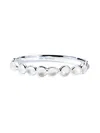 IPPOLITA WOMEN'S ROCK CANDY STERLING SILVER, ROCK CRYSTAL & MOTHER-OF-PEARL HINGED BANGLE