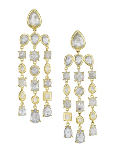 Ippolita Women's Stardust 18k Yellow Gold & Diamond Chandelier Earrings