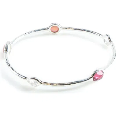 Ippolita Wonderland 5-stone Bangle Bracelet In Metallic