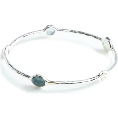 Ippolita Wonderland 5-stone Bangle Bracelet In Metallic