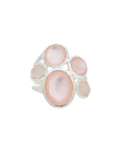 Ippolita Wonderland Silver Gemstone Ring In Pink