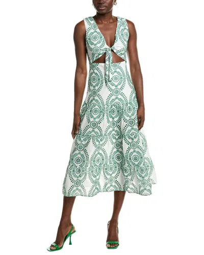 IPPONELLI BRODERIE MIDI DRESS
