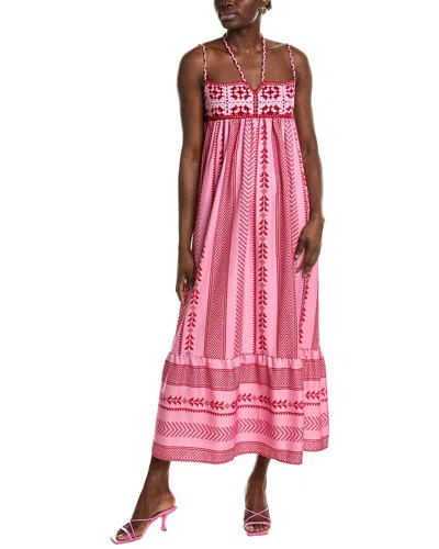 Ipponelli Crochet Bodice Midi Dress